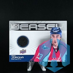 Milan Jurcina 2010-11 Upper Deck UD Game Jersey #GJ-MJ Washington Capitals